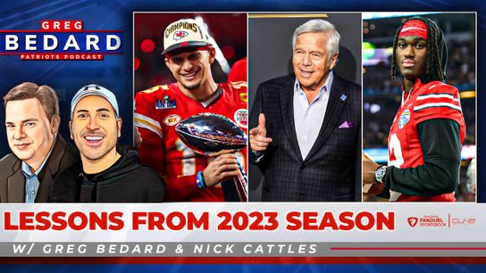 .@FDsportsbooks Podcast & Video: Bedard Patriots Pod - Lessons from the 2023 season taken at BSJ Headquarters (Patriots)